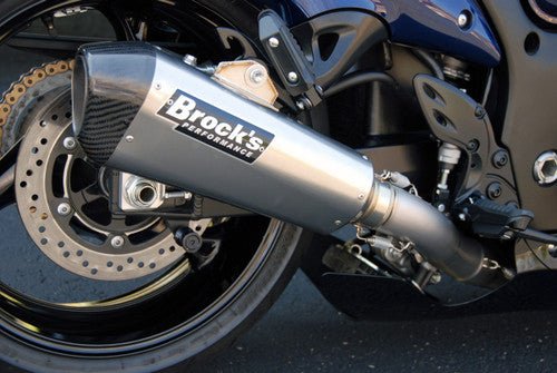 2008-2020 Suzuki GSX1300R Hayabusa CT Single Full System w/ 16" QuietKore Muffler