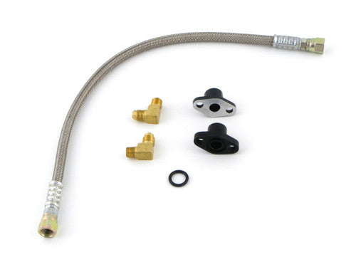 1999-2020 Suzuki GSX1300R Hayabusa Stainless Steel Oil Cooler Line Kit (Left Side)