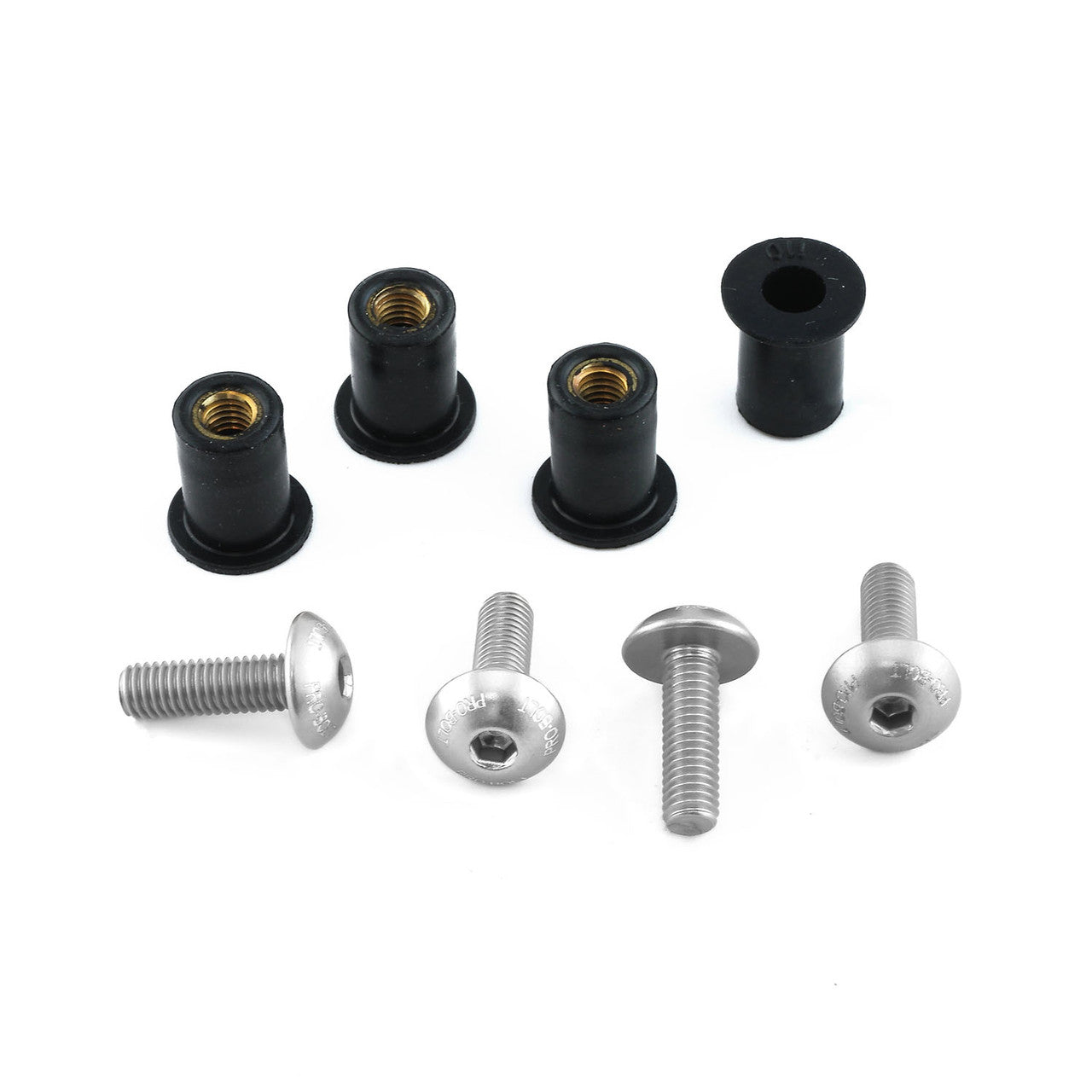 1999-2007 Suzuki GSX1300R Hayabusa Aluminum Windshield Kit 4 Bolt SK4B