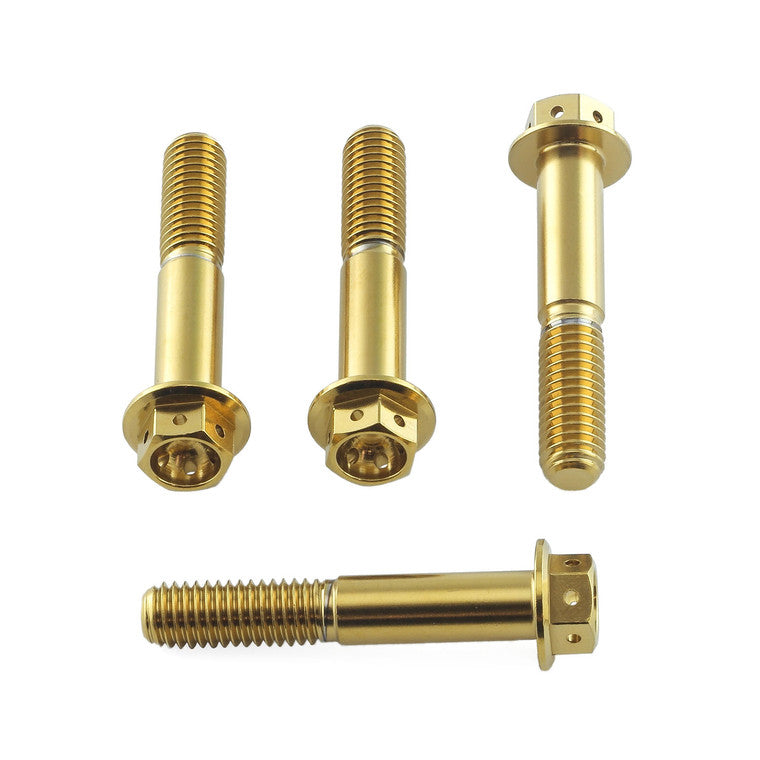 1999-2007 Suzuki GSX1300R Hayabusa Stainless Steel Front Axle Pinch Bolt Set Race Spec SSFAPINCH10R