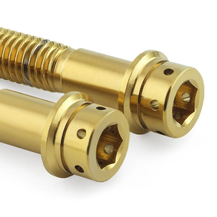 2007-2008 Suzuki GSXR1000 Stainless Steel Front Caliper Pinch Bolt Kit Flanged Socket Cap Race Spec SSFBCALIP420