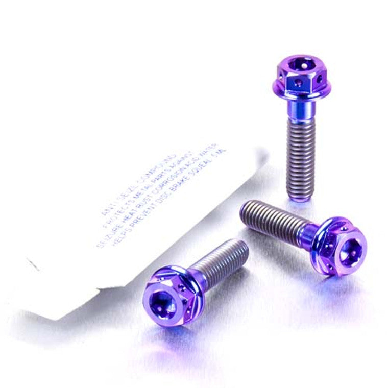 2012-2016 Suzuki GSXR1000 Titanium Brake & Clutch Lever Perch Pinch Bolt Kit DualDrive TIBCPERCH230DD