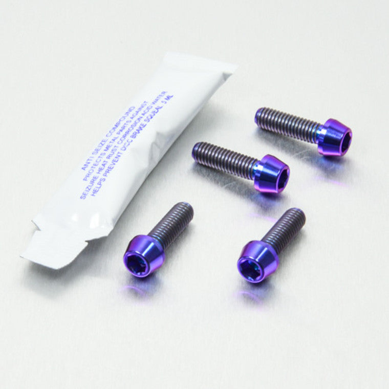2008-2020 Suzuki GSX1300R Hayabusa Titanium Brake & Clutch Lever Perch Pinch Bolt Kit TIBCPERCH400