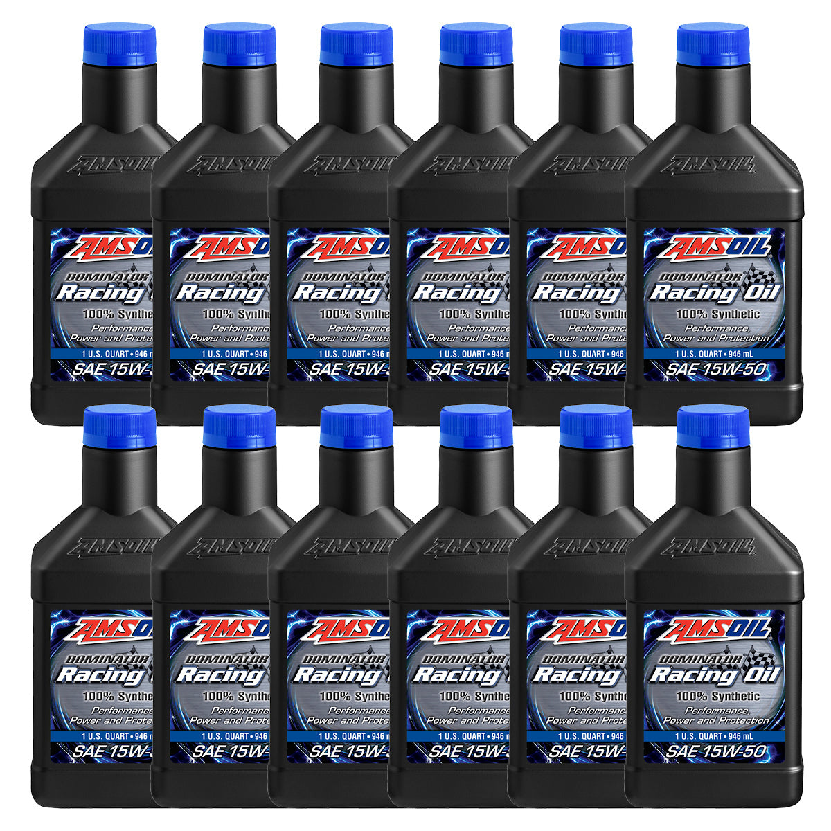 AMSOIL DOMINATOR® 15W-50 100% Synthetic Racing Oil