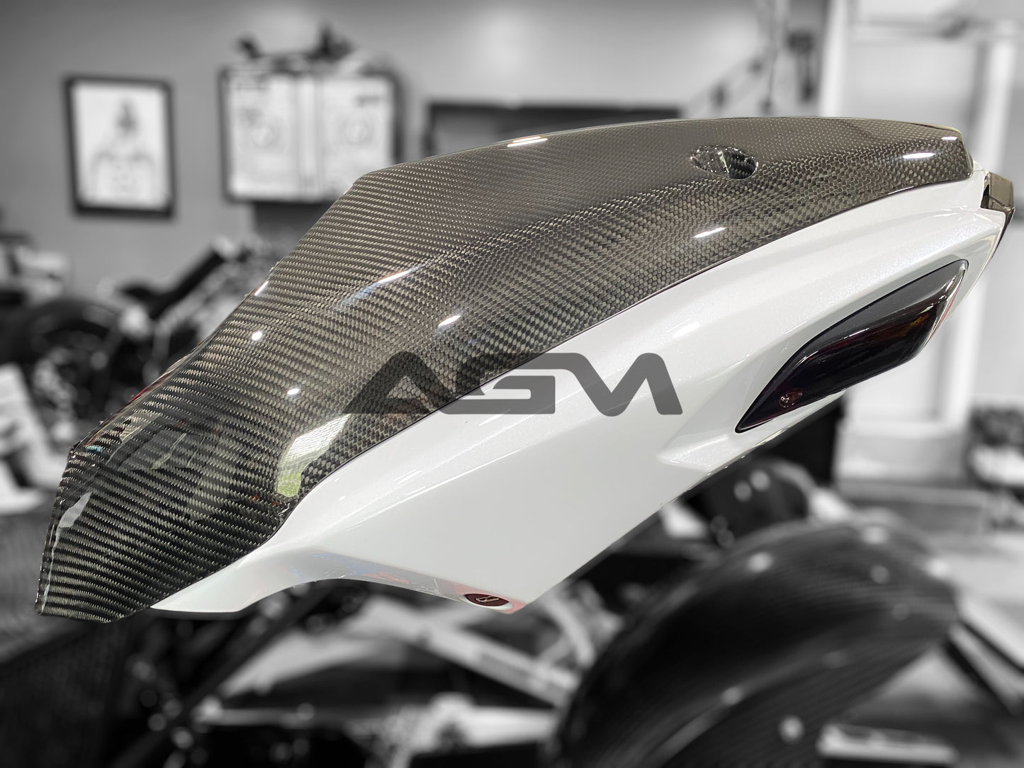 2006-2025 Kawasaki ZX14R AGM Carbon Fiber Pro Street Seat Cowl