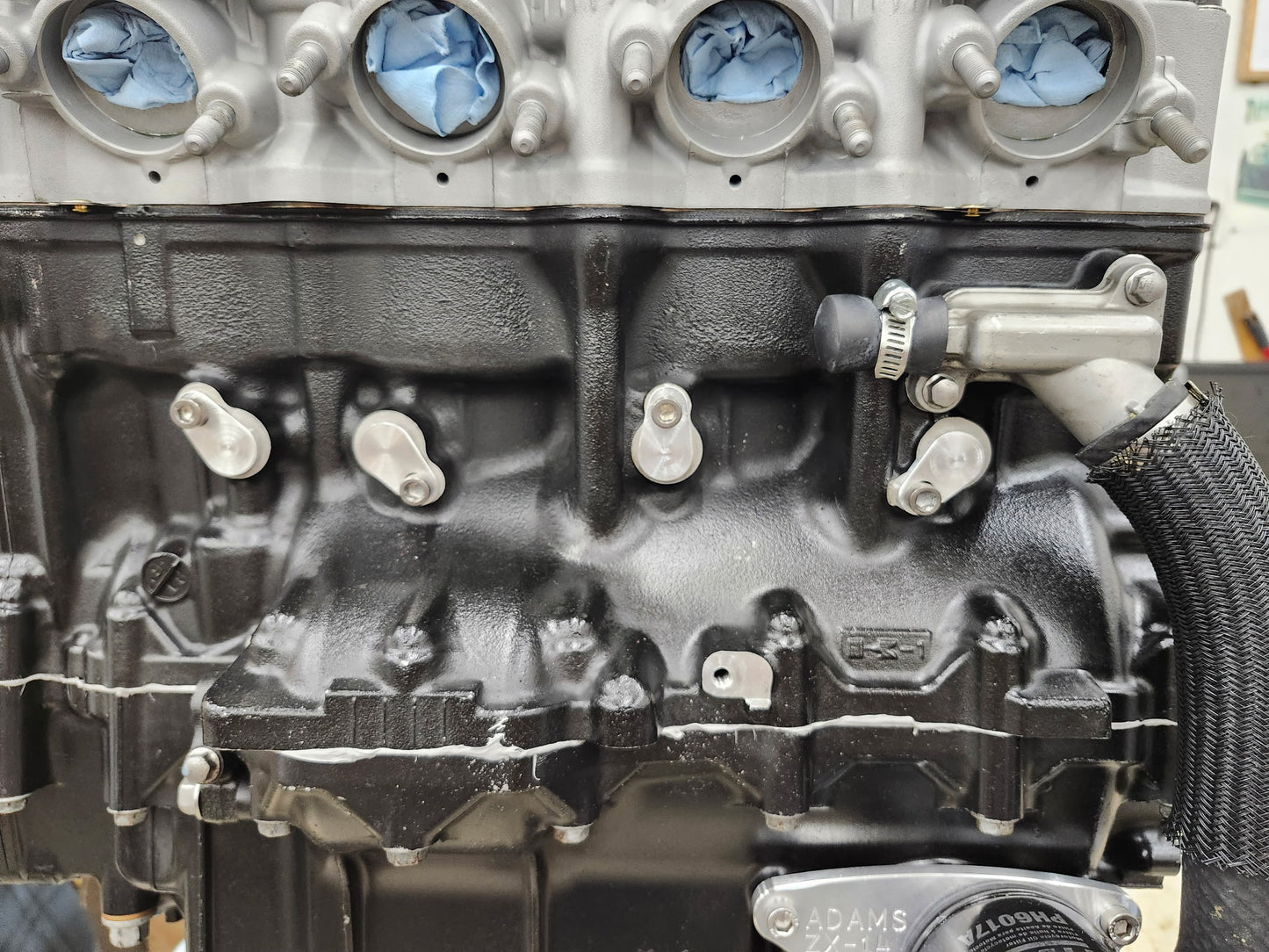 2012-2025 Kawasaki ZX14R Piston Oiler Block Off Plates