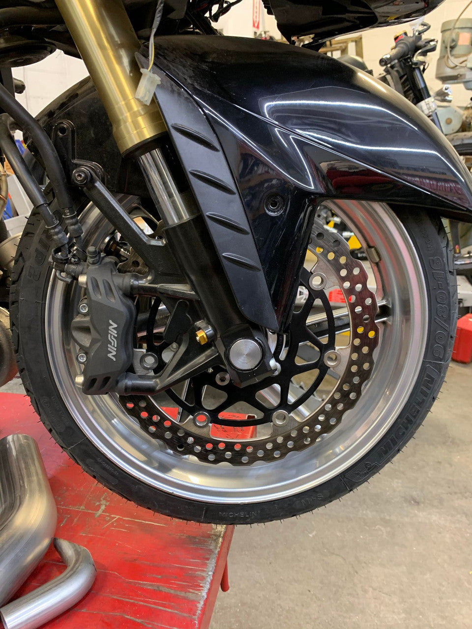 2006-2025 Kawasaki ZX14R Rotor Adapter To 16In Cbr Front Wheel (Small Bolt Pattern)