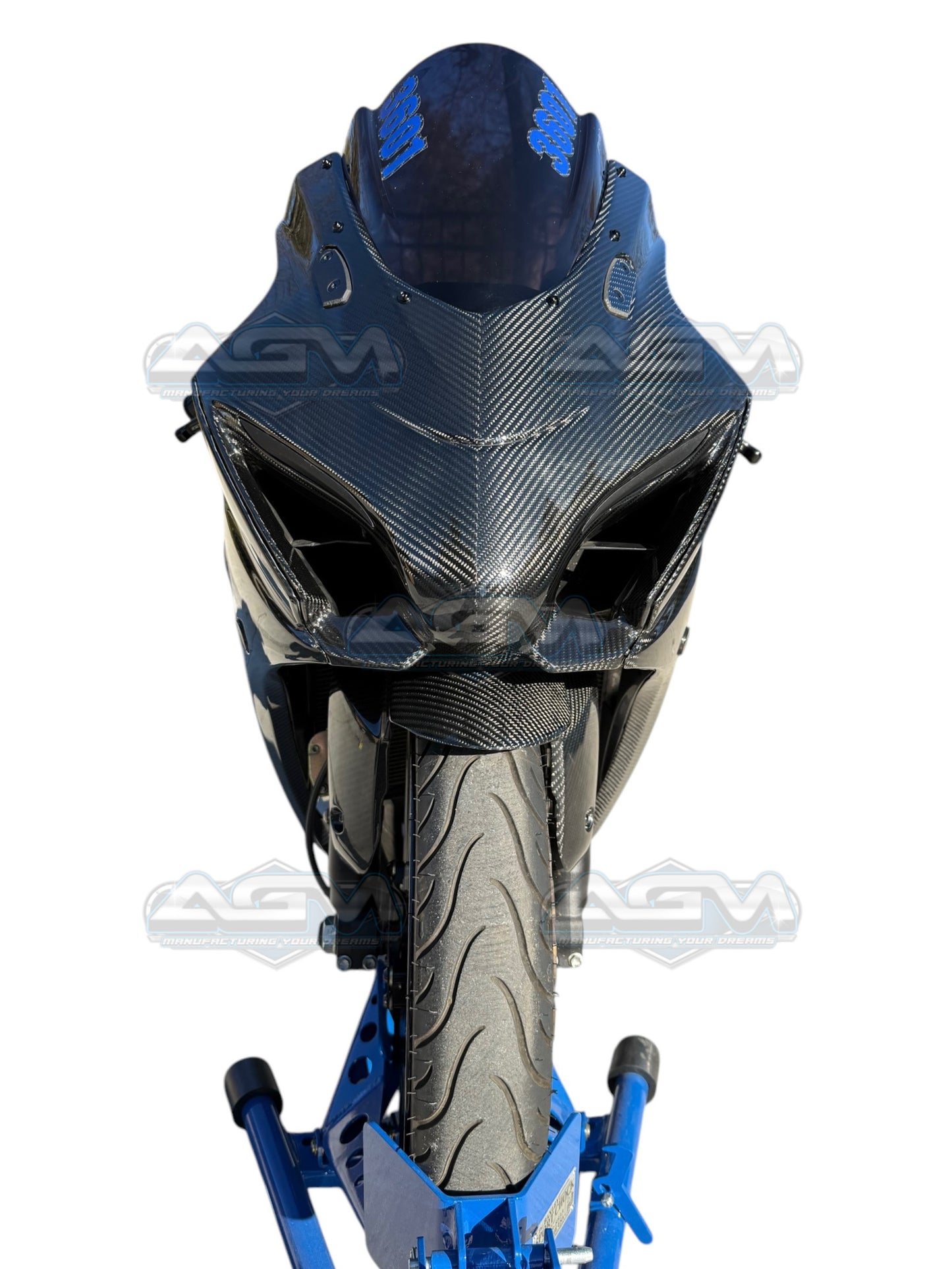 2017-2025 Suzuki GSXR1000/GSXR1000R AGM Carbon Fiber Front Fender
