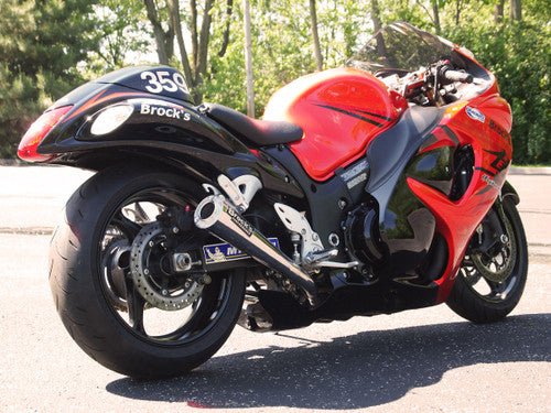 2008-2020 Suzuki GSX1300R Hayabusa Dual ShortMeg Slip-On System