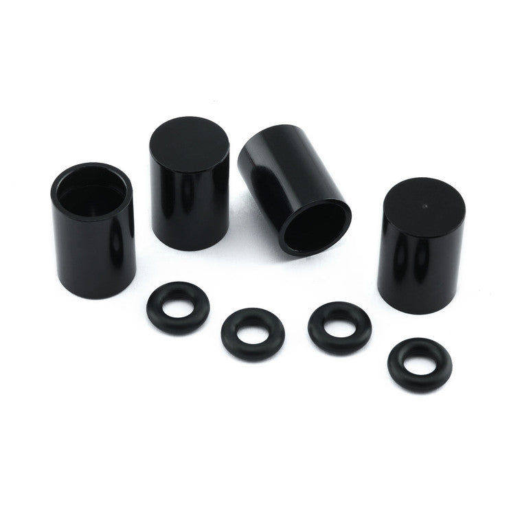 2017-2025 Suzuki GSXR1000 Aluminum Bleed Nipple Cover M7 Pack x4 BNCOVER7-4B