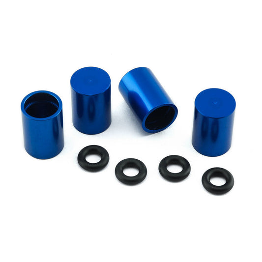 2017-2025 Suzuki GSXR1000 Aluminum Bleed Nipple Cover M7 Pack x4 BNCOVER7-4B