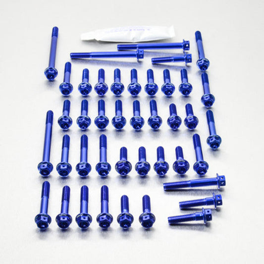 2007-2008 Suzuki GSXR1000 Aluminum Engine Kit Race Spec Etched ESU164HXRBE