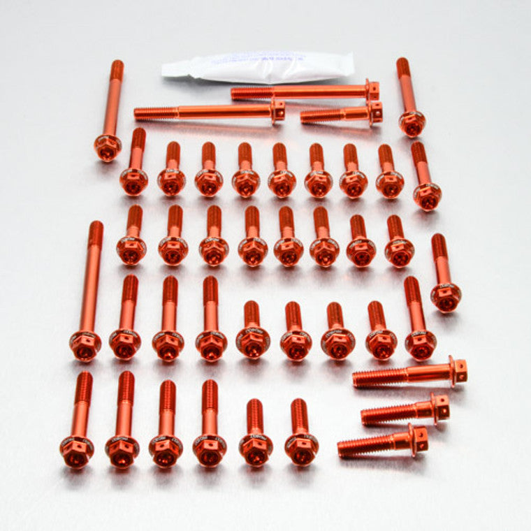 2007-2008 Suzuki GSXR1000 Aluminum Engine Kit Race Spec Etched ESU164HXRBE