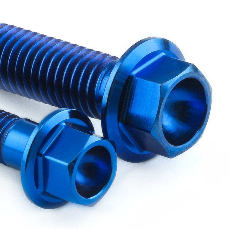 2021-2025 Suzuki GSX1300R Hayabusa Titanium Engine Kit Flanged Hex Head Bolt ESU380TIHX