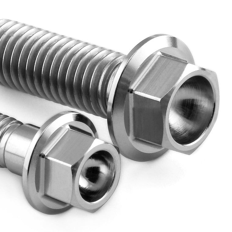 2021-2025 Suzuki GSX1300R Hayabusa Titanium Engine Kit Flanged Hex Head Bolt ESU380TIHX