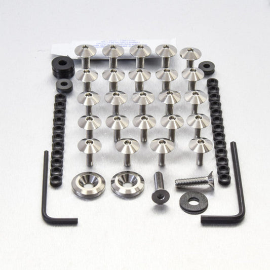 2003-2004 Suzuki GSXR1000 Stainless Steel Fairing Kit FSU161SS