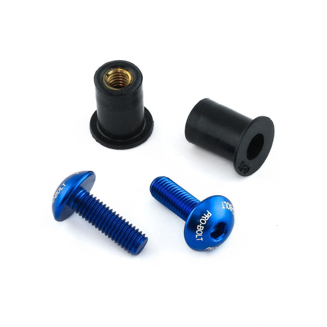 2008-2020 Suzuki GSX1300R Hayabusa Aluminum Windshield Kit 2 Bolt SK2B