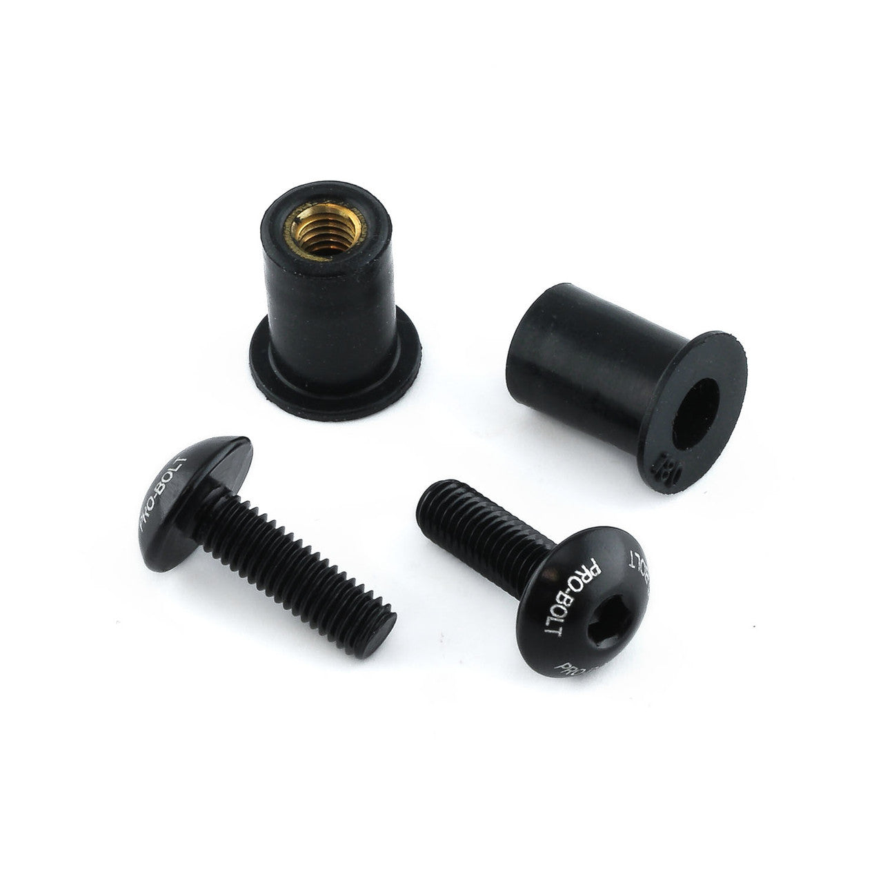 2008-2020 Suzuki GSX1300R Hayabusa Aluminum Windshield Kit 2 Bolt SK2B