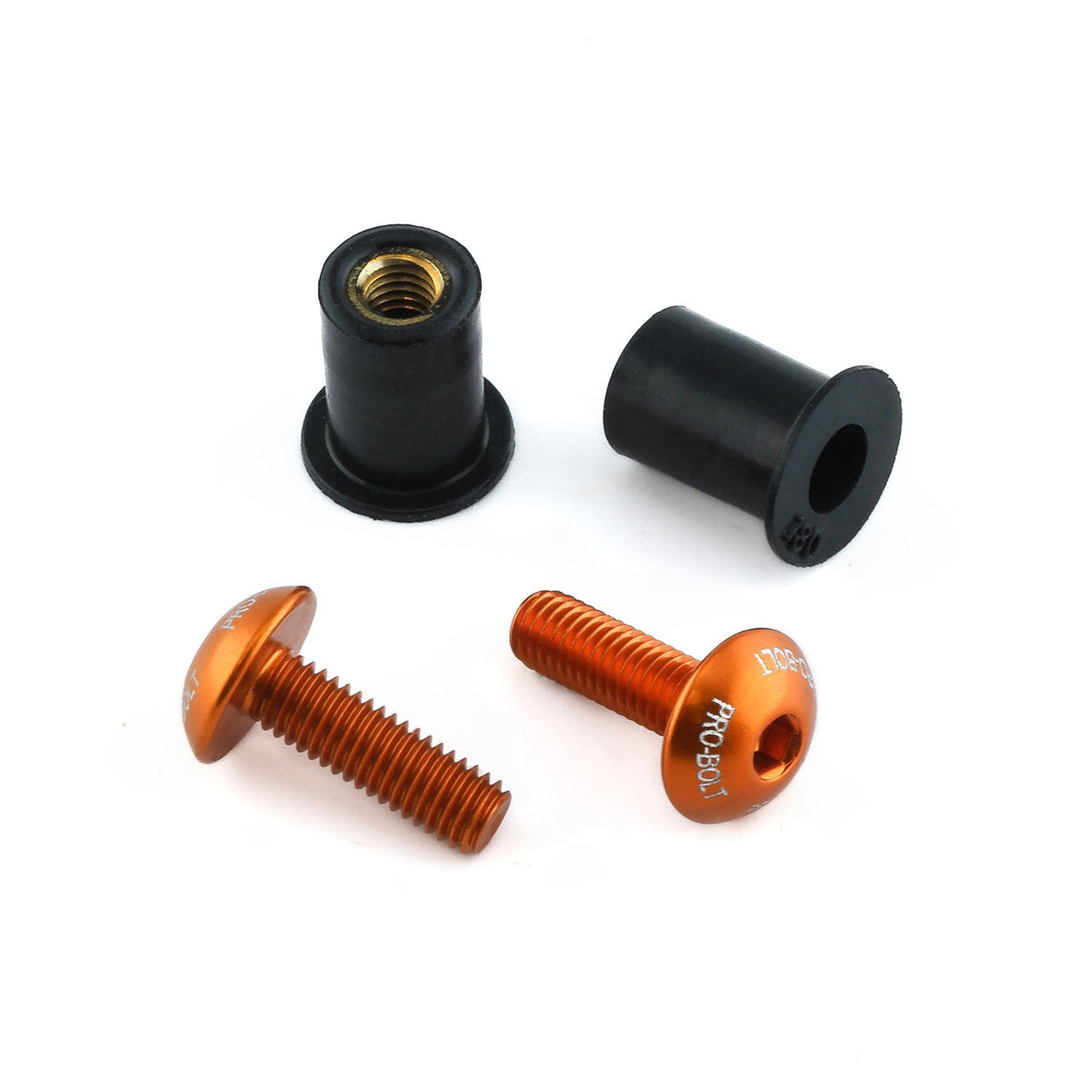 2008-2020 Suzuki GSX1300R Hayabusa Aluminum Windshield Kit 2 Bolt SK2B