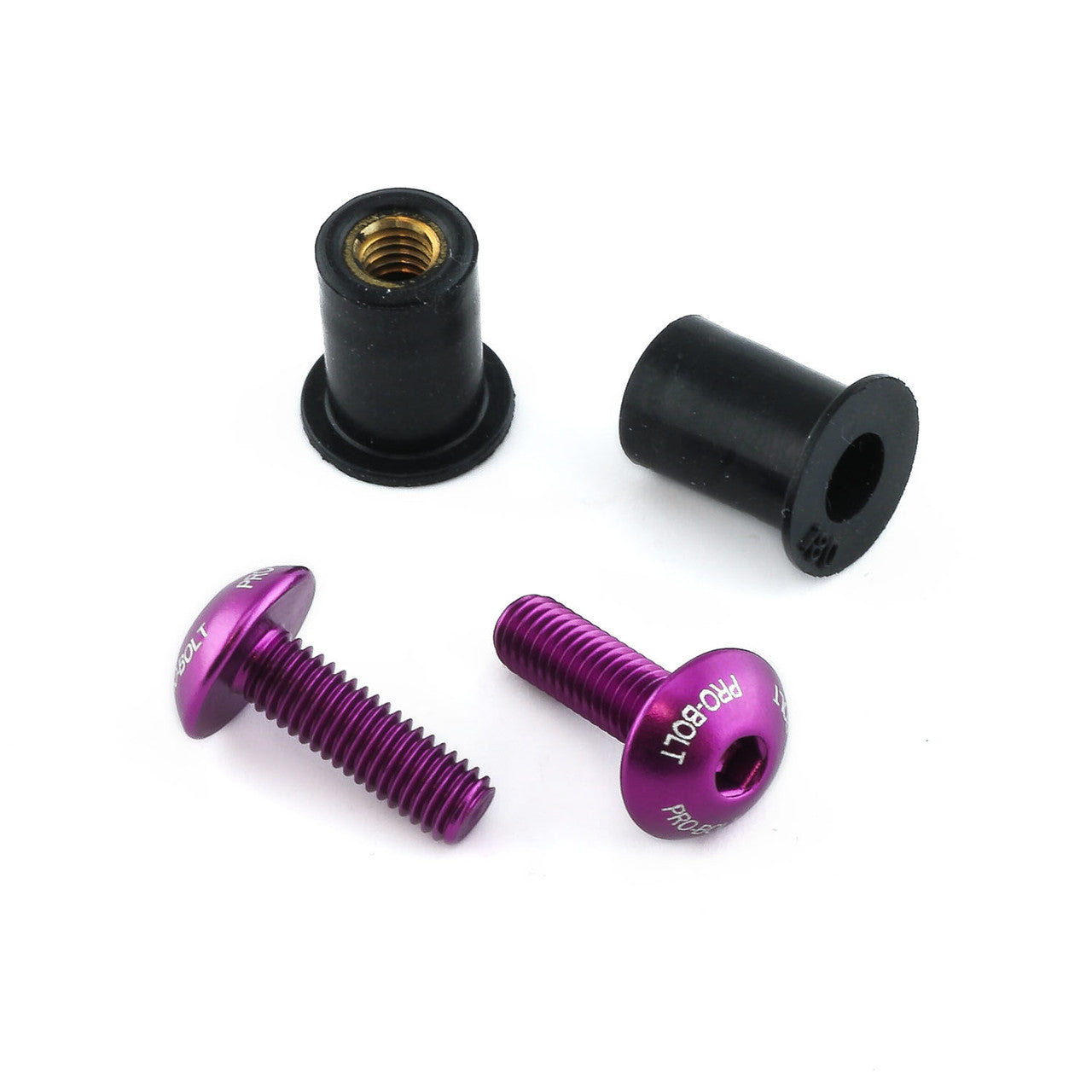 2008-2020 Suzuki GSX1300R Hayabusa Aluminum Windshield Kit 2 Bolt SK2B