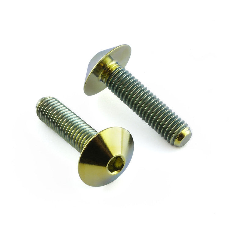 2021-2025 Suzuki GSX1300R Hayabusa Titanium Windshield Kit 2 Bolt SK380TI