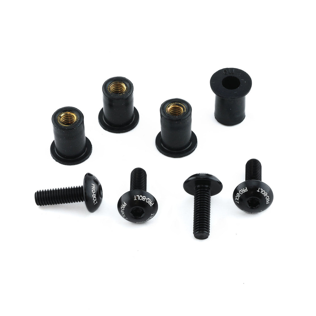 1999-2007 Suzuki GSX1300R Hayabusa Aluminum Windshield Kit 4 Bolt SK4B