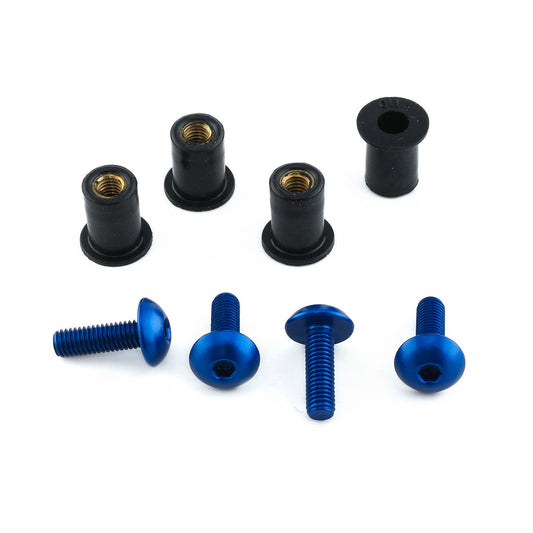 1999-2007 Suzuki GSX1300R Hayabusa Aluminum Windshield Kit 4 Bolt SK4B