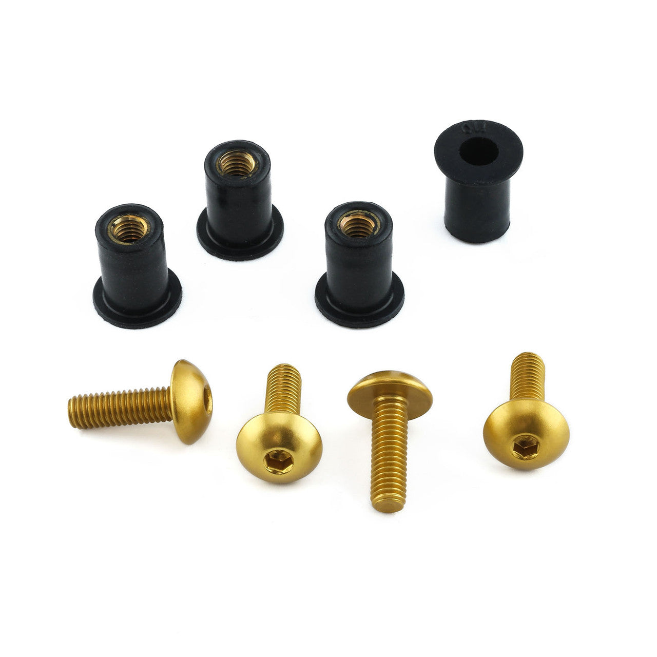 1999-2007 Suzuki GSX1300R Hayabusa Aluminum Windshield Kit 4 Bolt SK4B