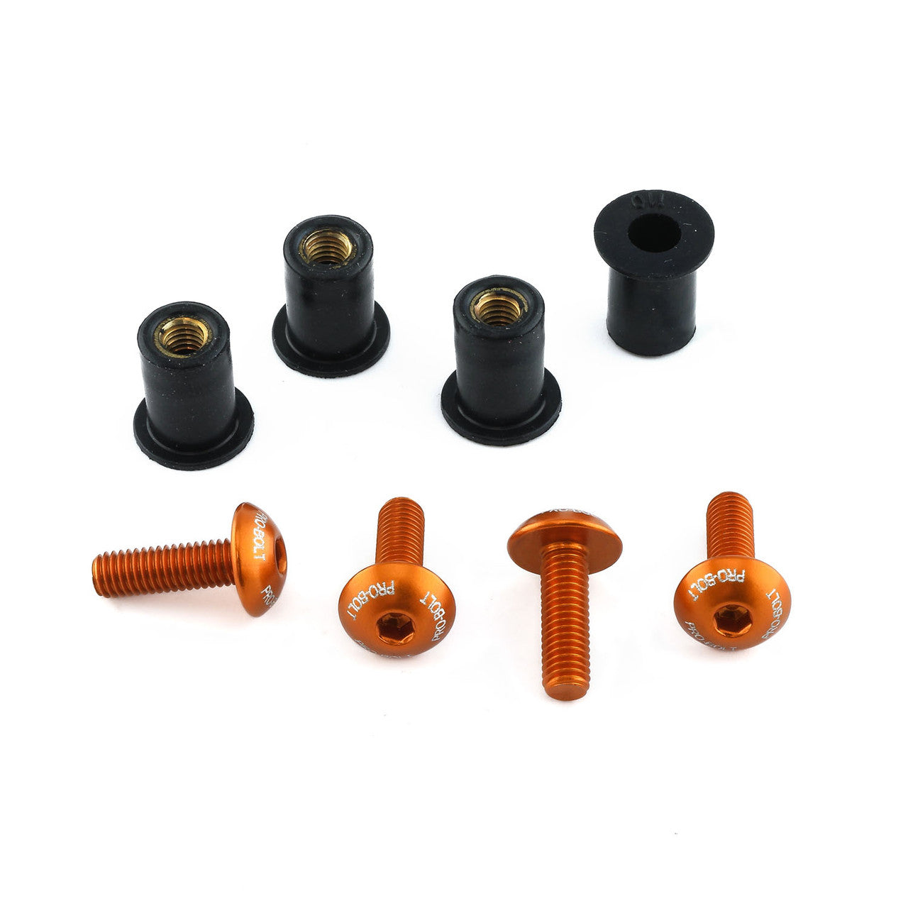 1999-2007 Suzuki GSX1300R Hayabusa Aluminum Windshield Kit 4 Bolt SK4B