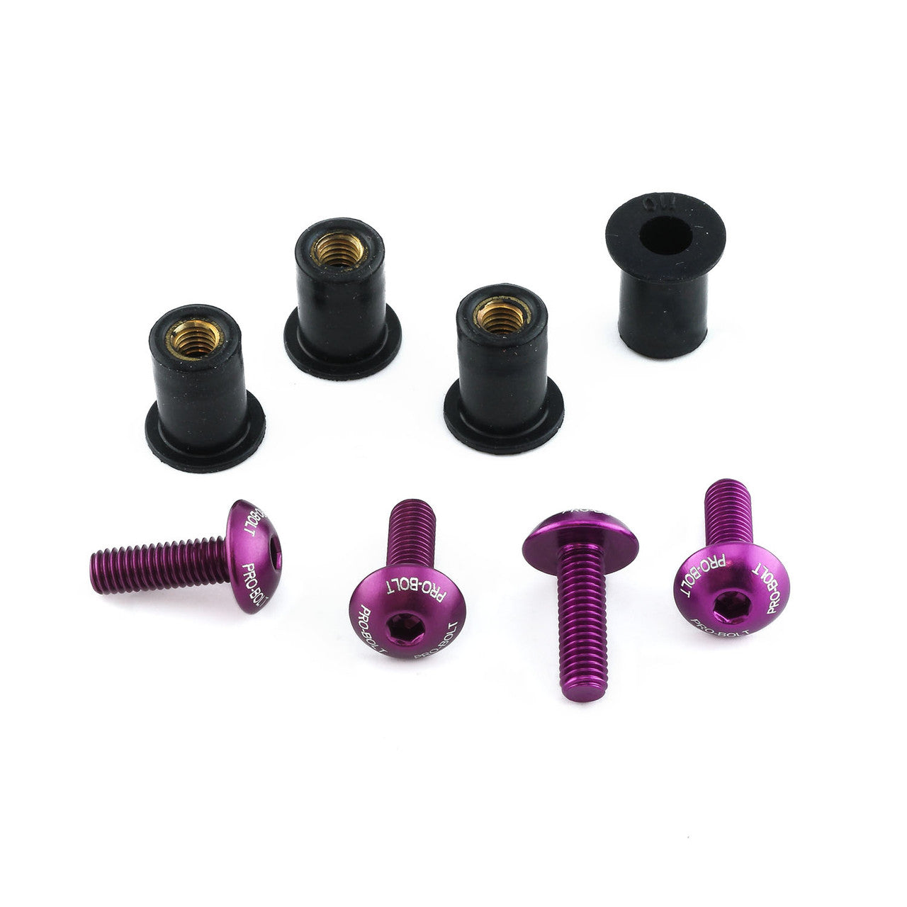 1999-2007 Suzuki GSX1300R Hayabusa Aluminum Windshield Kit 4 Bolt SK4B