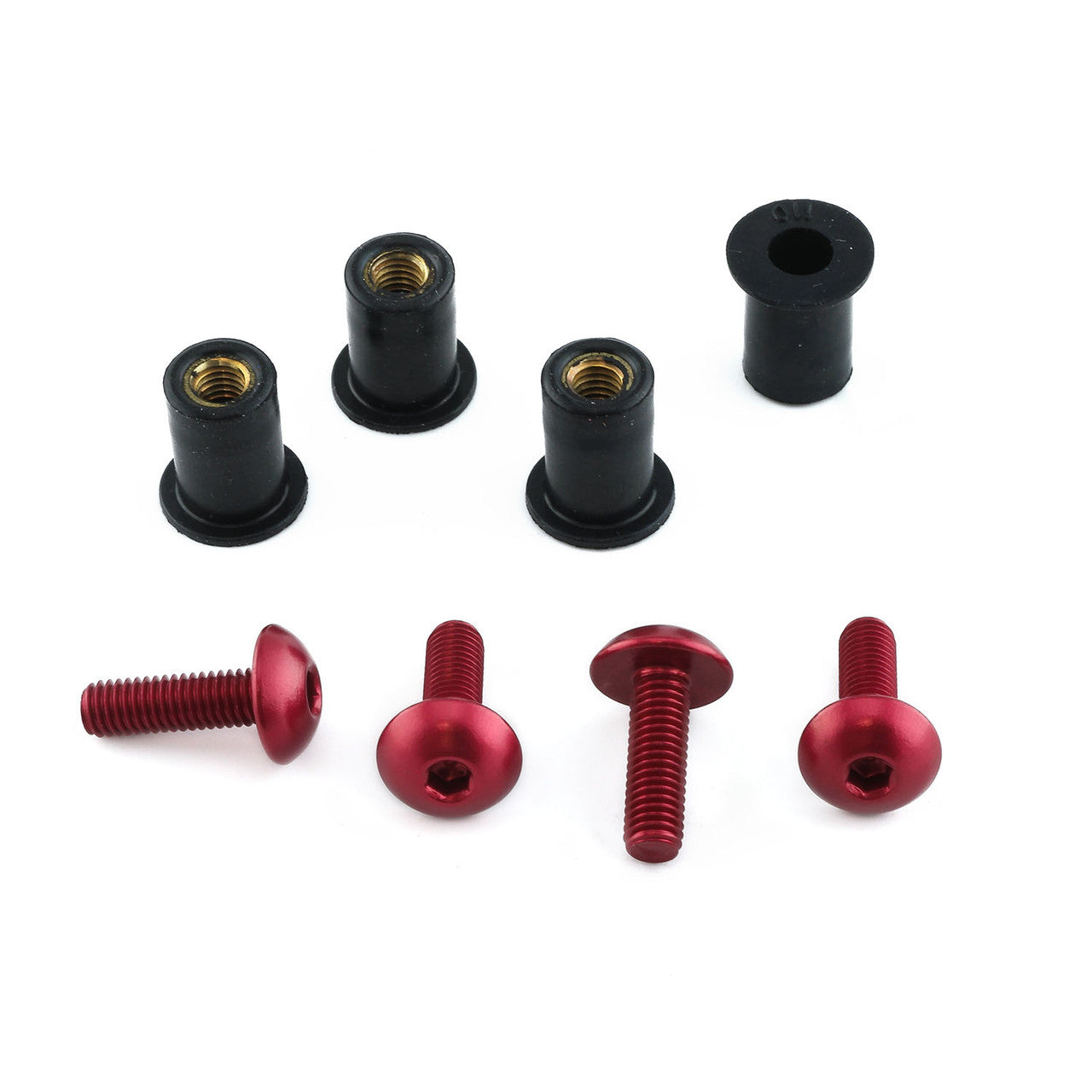 1999-2007 Suzuki GSX1300R Hayabusa Aluminum Windshield Kit 4 Bolt SK4B