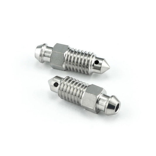 2017-2025 Suzuki GSXR1000 Stainless Steel Bleed Nipple M8x(1.25mm) Front Brake Caliper Pack x2 SSBN8-2Z1