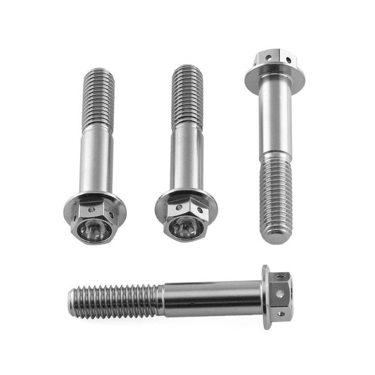 1999-2007 Suzuki GSX1300R Hayabusa Stainless Steel Front Axle Pinch Bolt Set Race Spec SSFAPINCH10R