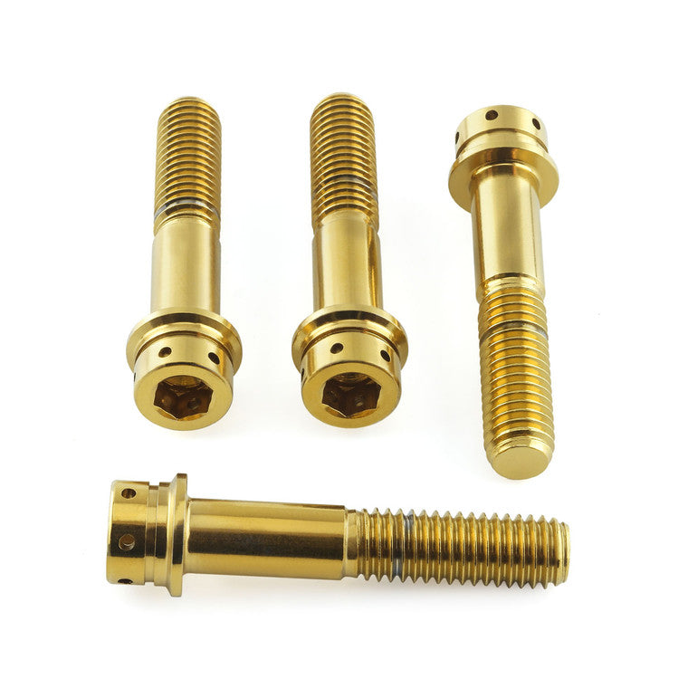 2021-2025 Suzuki GSX1300R Hayabusa Stainless Steel Front Axle Pinch Bolt Kit Flanged Socket Cap Race Spec SSFAPINCH830