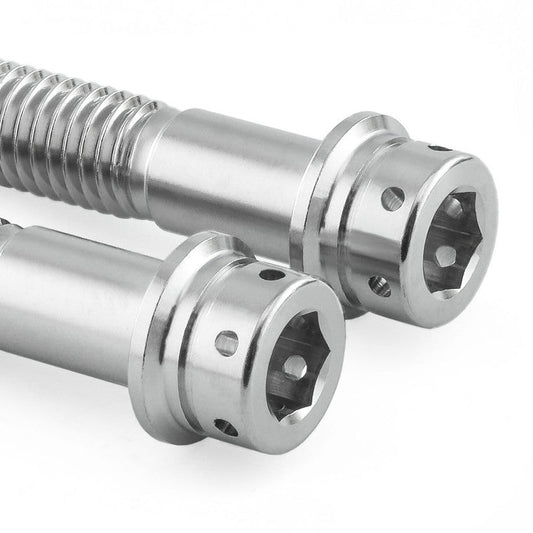 2007-2008 Suzuki GSXR1000 Stainless Steel Front Caliper Pinch Bolt Kit Flanged Socket Cap Race Spec SSFBCALIP420