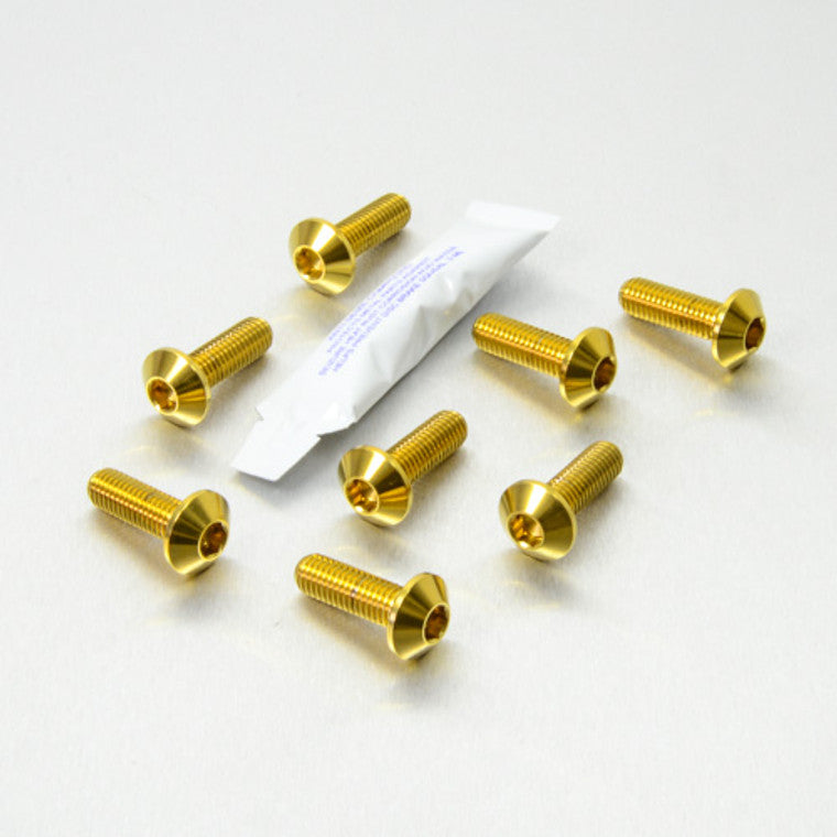 2007-2008 Suzuki GSXR1000 Stainless Steel Rider Footrest Hanger Bolt Kit SSRREST180