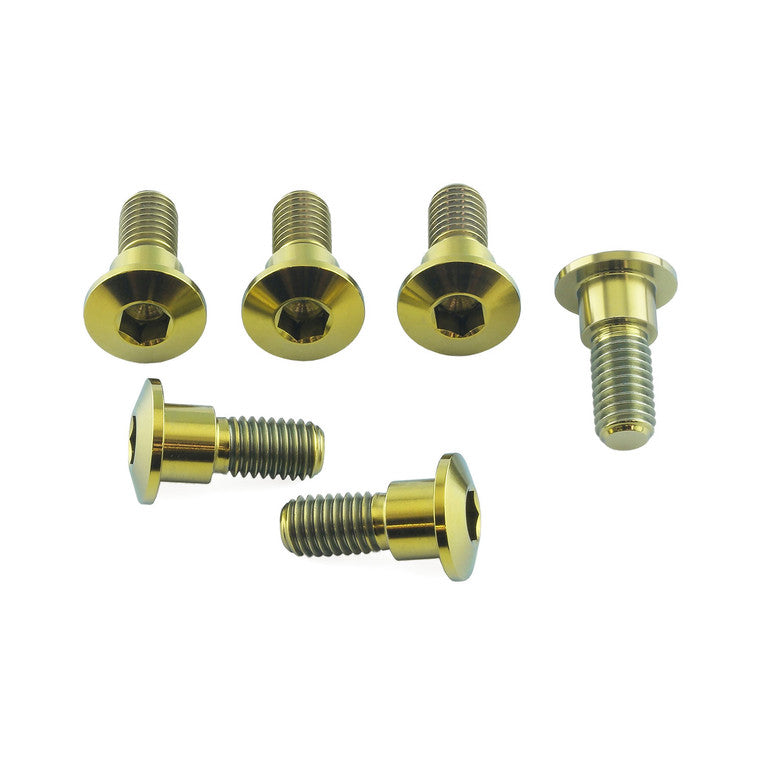 2008-2020 Suzuki GSX1300R Hayabusa Titanium Disc Bolt M8x(1.25mm)x22mm Pack x6 TI6DISCSUZ20