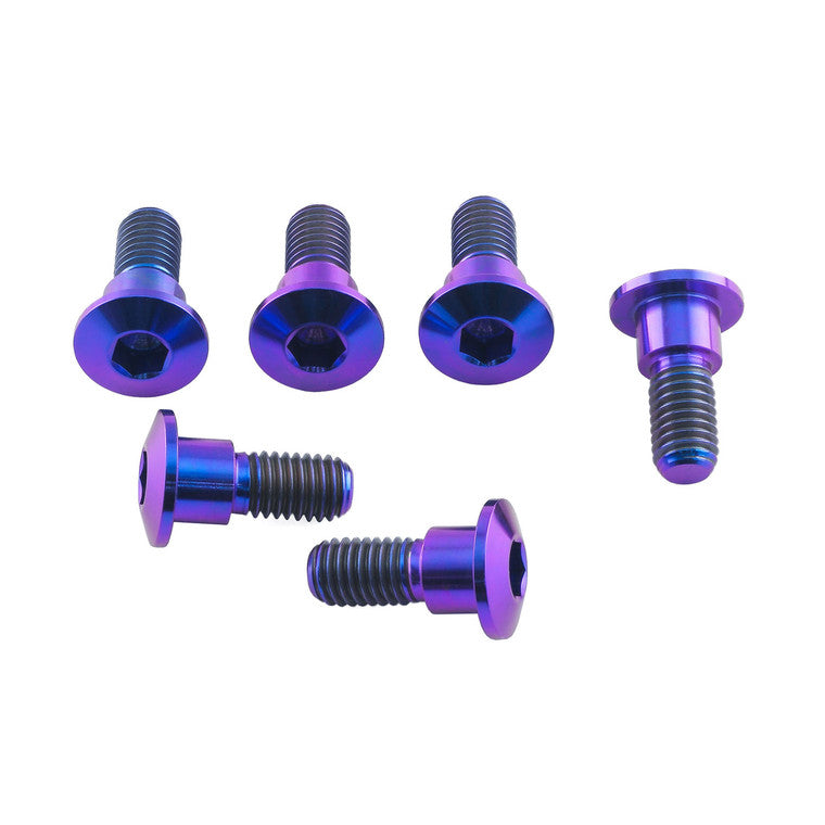 2008-2020 Suzuki GSX1300R Hayabusa Titanium Disc Bolt M8x(1.25mm)x22mm Pack x6 TI6DISCSUZ20