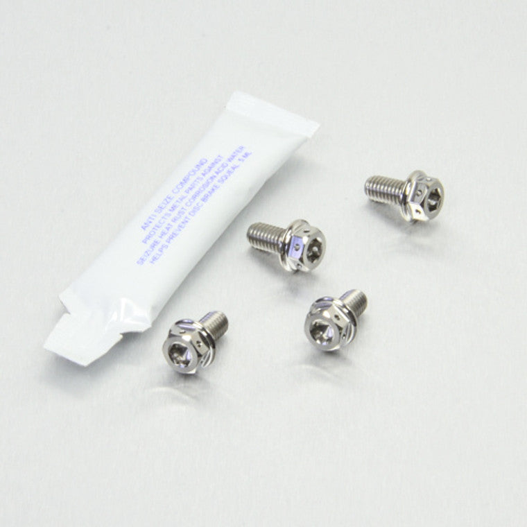 2017-2025 Suzuki GSXR1000 Titanium ABS Sensor Mount Bolt Kit Front & Rear DualDrive TIABSSENSORFR10DD