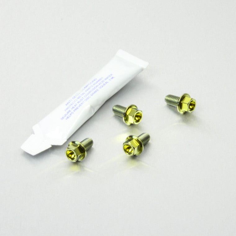 2017-2025 Suzuki GSXR1000 Titanium ABS Sensor Mount Bolt Kit Front & Rear TIABSSENSORFR10