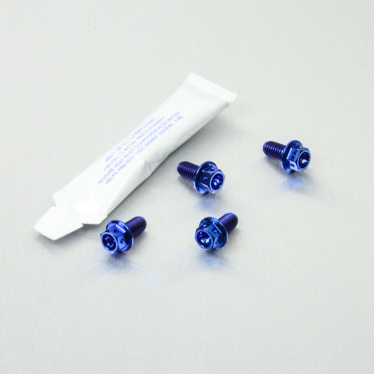 2017-2025 Suzuki GSXR1000 Titanium ABS Sensor Mount Bolt Kit Front & Rear Race Spec TIABSSENSORFR10R