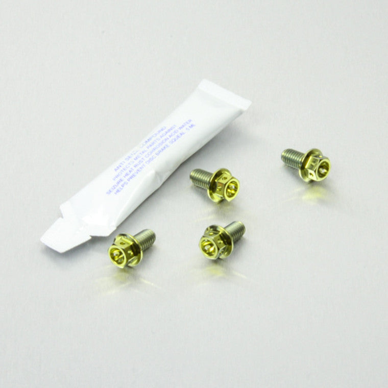 2017-2025 Suzuki GSXR1000 Titanium ABS Sensor Mount Bolt Kit Front & Rear Race Spec TIABSSENSORFR10R