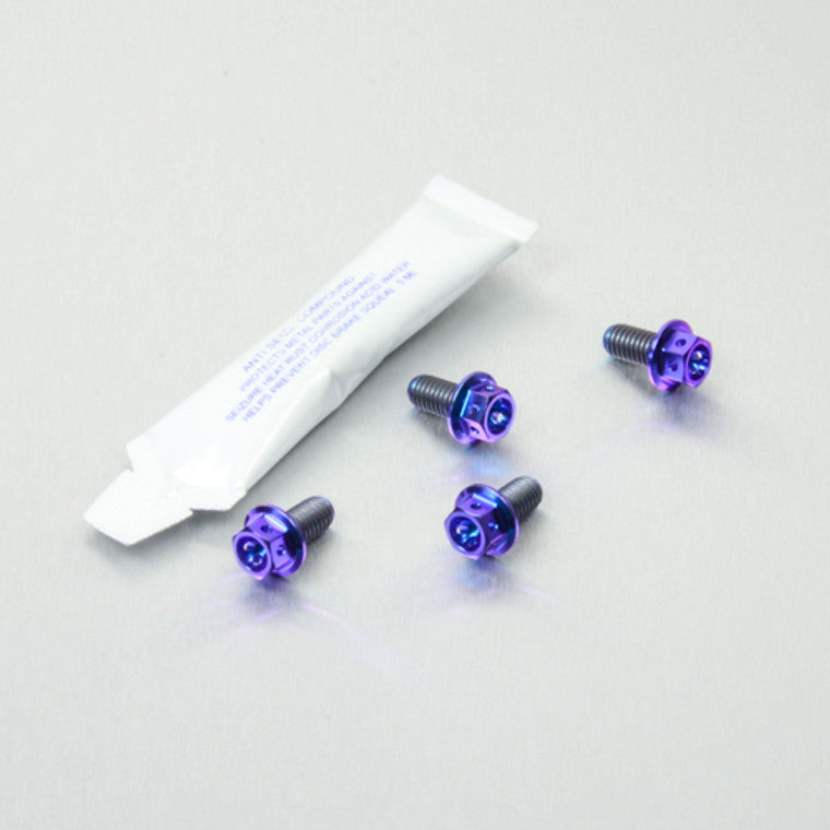 2017-2025 Suzuki GSXR1000 Titanium ABS Sensor Mount Bolt Kit Front & Rear Race Spec TIABSSENSORFR10R