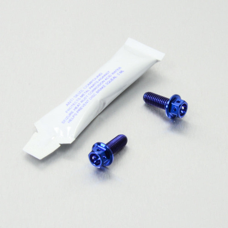 2021-2025 Suzuki GSX1300R Hayabusa Titanium ABS Sensor Mount Bolt Kit Front & Rear Race Spec TIABSSENSORFR80R