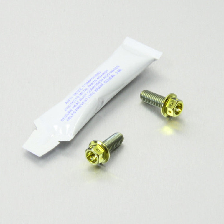 2021-2025 Suzuki GSX1300R Hayabusa Titanium ABS Sensor Mount Bolt Kit Front & Rear Race Spec TIABSSENSORFR80R