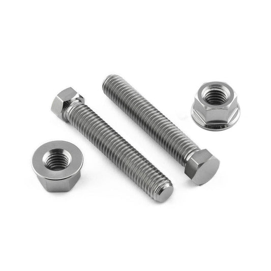 2001-2002 Suzuki GSXR1000 Titanium Axle Adjuster Bolt & Nut Set M8x(1.25mm)x45mm TIAXLE845SET