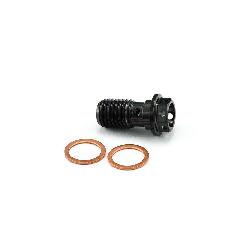 2017-2025 Suzuki GSXR1000 Titanium Banjo Bolt Single M10x(1.25mm) Race Spec Rear Brake Caliper TIBANJOS10RZ2