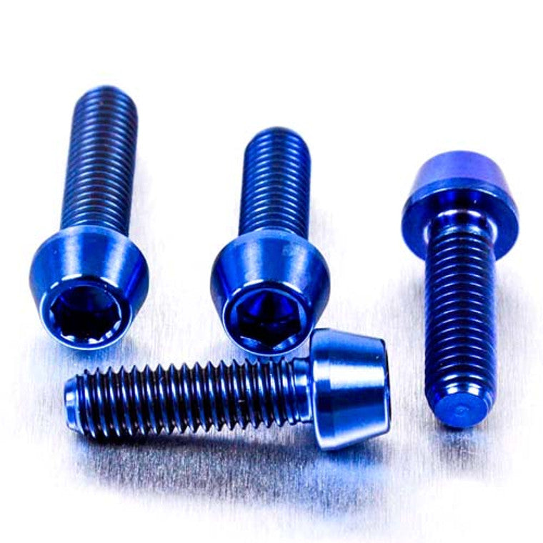 2005-2006 Suzuki GSXR1000 Titanium Brake & Clutch Lever Perch Pinch Bolt Kit TIBCPERCH10