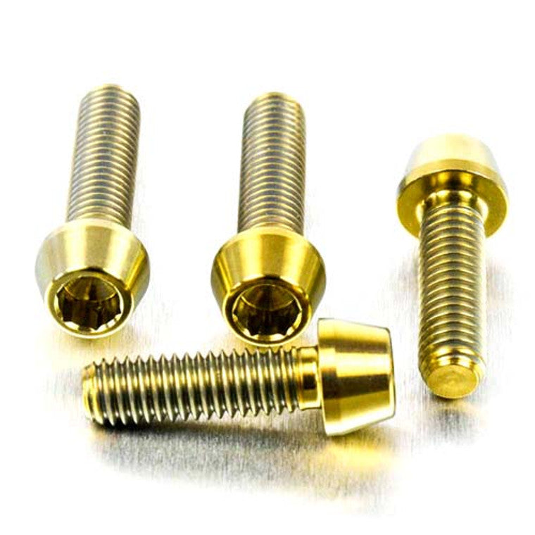 2005-2006 Suzuki GSXR1000 Titanium Brake & Clutch Lever Perch Pinch Bolt Kit TIBCPERCH10