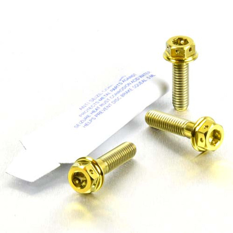 2017-2025 Suzuki GSXR1000 Titanium Brake & Clutch Lever Perch Pinch Bolt Kit DualDrive TIBCPERCH140DD